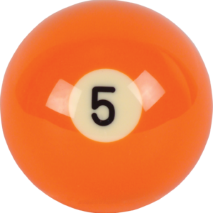 RBPR_05 Aramith Premier Replacement Ball – #5 | Golden Break Billiards